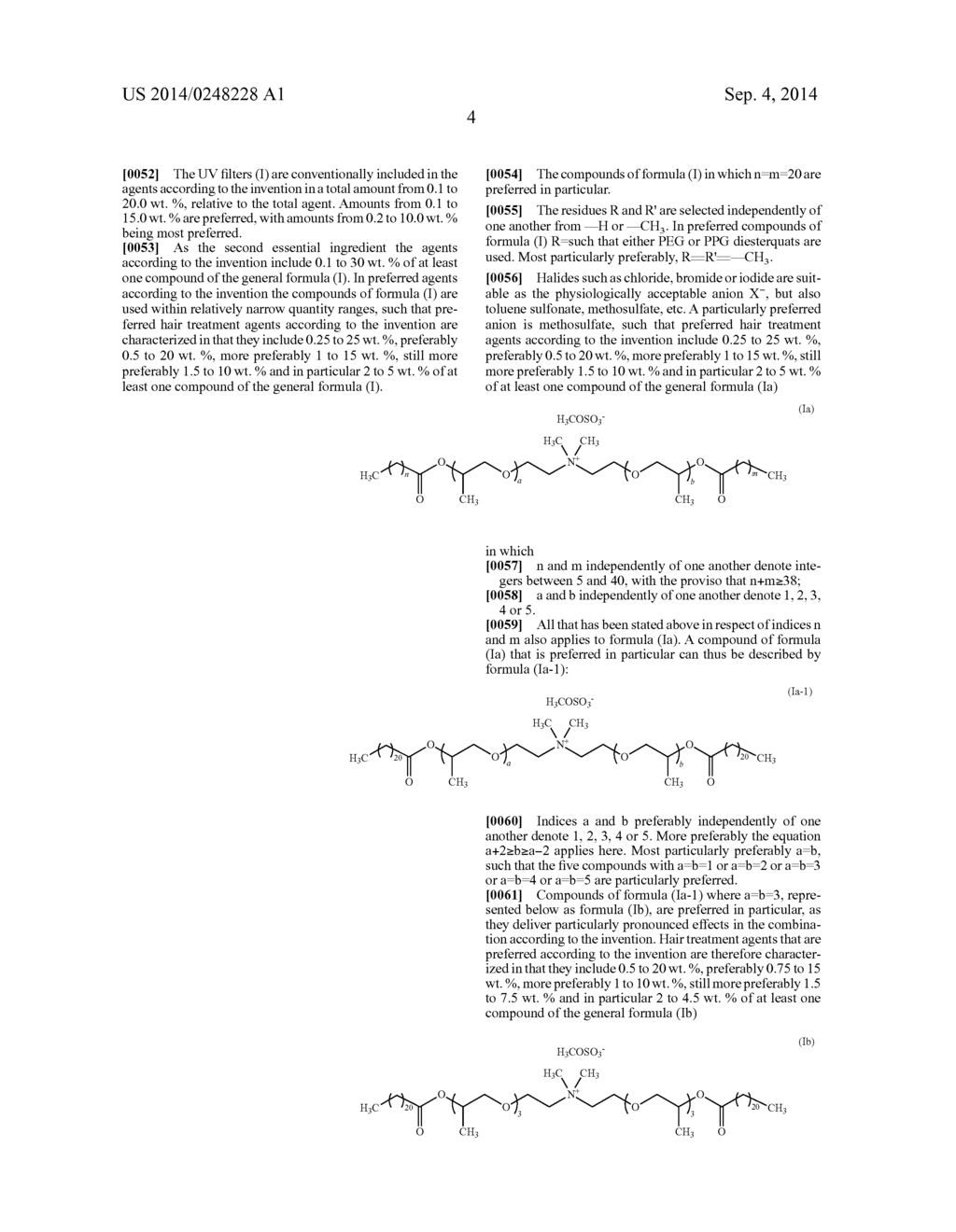 HAIR TREATMENT COMPOSITION WITH CATIONIC CARE SUBSTANCE AND UV FILTER - diagram, schematic, and image 05