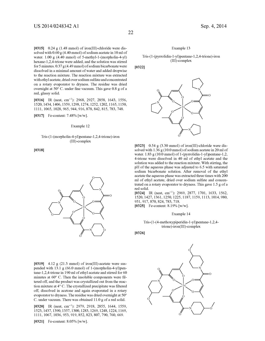 Fe(III) 2,4-Dioxo-1-Carbonyl Complexes For Treatment And Prophylaxis Of     Iron Deficiency Symptoms And Iron Deficiency Anaemias - diagram, schematic, and image 23