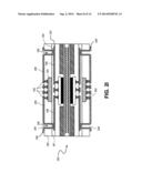 MULTI-CHIP PACKAGE HAVING A SUBSTRATE WITH A PLURALITY OF VERTICALLY     EMBEDDED DIE AND A PROCESS OF FORMING THE SAME diagram and image