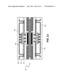 MULTI-CHIP PACKAGE HAVING A SUBSTRATE WITH A PLURALITY OF VERTICALLY     EMBEDDED DIE AND A PROCESS OF FORMING THE SAME diagram and image