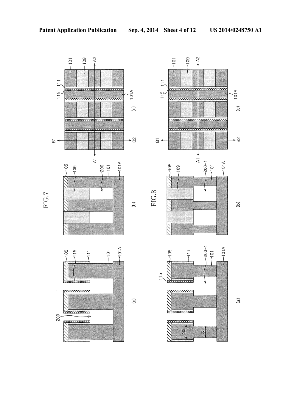 VERTICAL TYPE SEMICONDUCTOR DEVICE AND FABRICATION METHOD THEREOF - diagram, schematic, and image 05