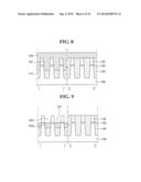 METHODS OF FABRICATING NONVOLATILE MEMORY DEVICES INCLUDING VOIDS BETWEEN     ACTIVE REGIONS AND RELATED DEVICES diagram and image