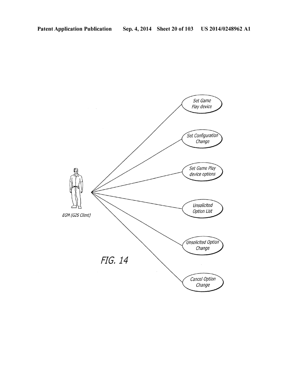 UDP BROADCAST FOR A USER INTERFACE IN A DOWNLOAD AND CONFIGURATION GAMING     METHOD - diagram, schematic, and image 21