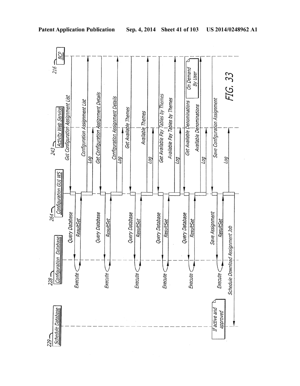 UDP BROADCAST FOR A USER INTERFACE IN A DOWNLOAD AND CONFIGURATION GAMING     METHOD - diagram, schematic, and image 42