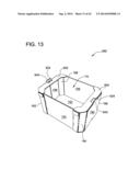 MACHINE AND METHOD FOR FORMING REINFORCED POLYGONAL CONTAINERS diagram and image