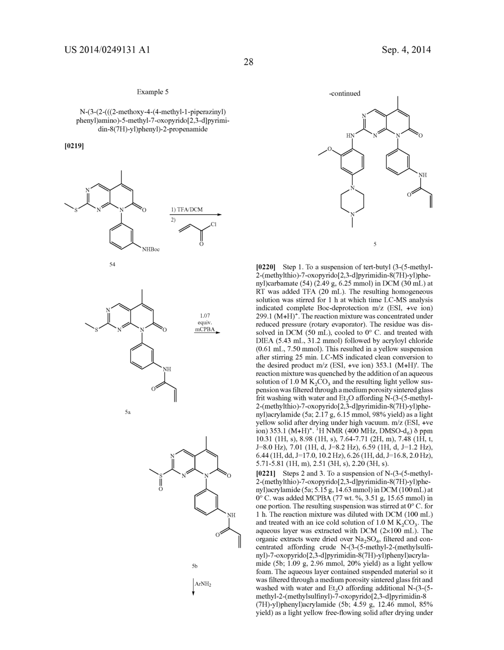 Substituted 7-Oxo-Pyrido[2,3-d]Pyrimidines and Methods of Use - diagram, schematic, and image 29