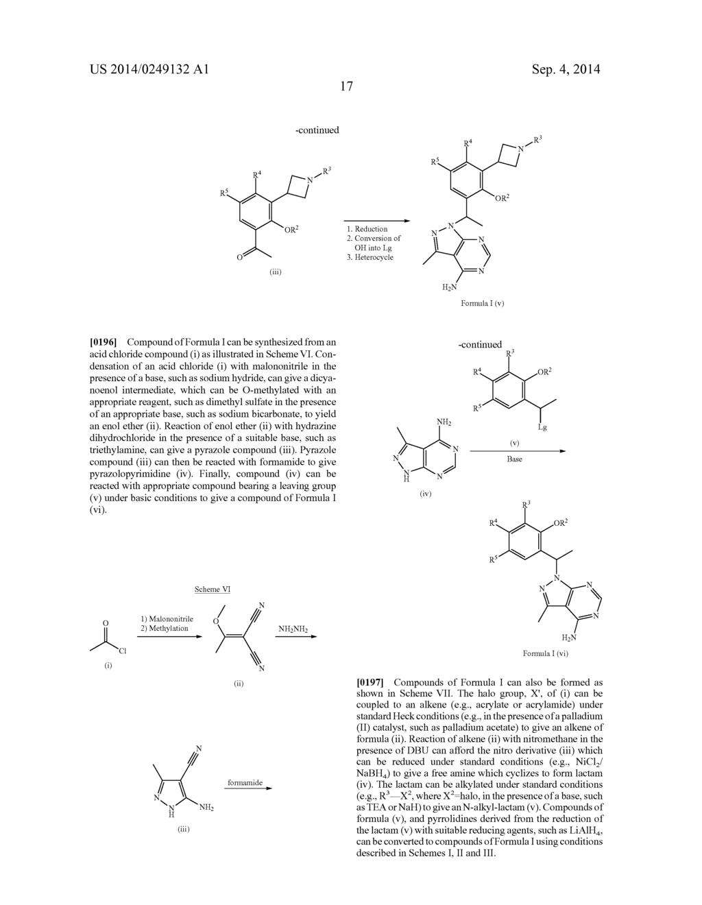 USE OF PYRAZOLOPYRIMIDINE DERIVATIVES FOR THE TREATMENT OF PI3K-DELTA     RELATED DISORDERS - diagram, schematic, and image 20