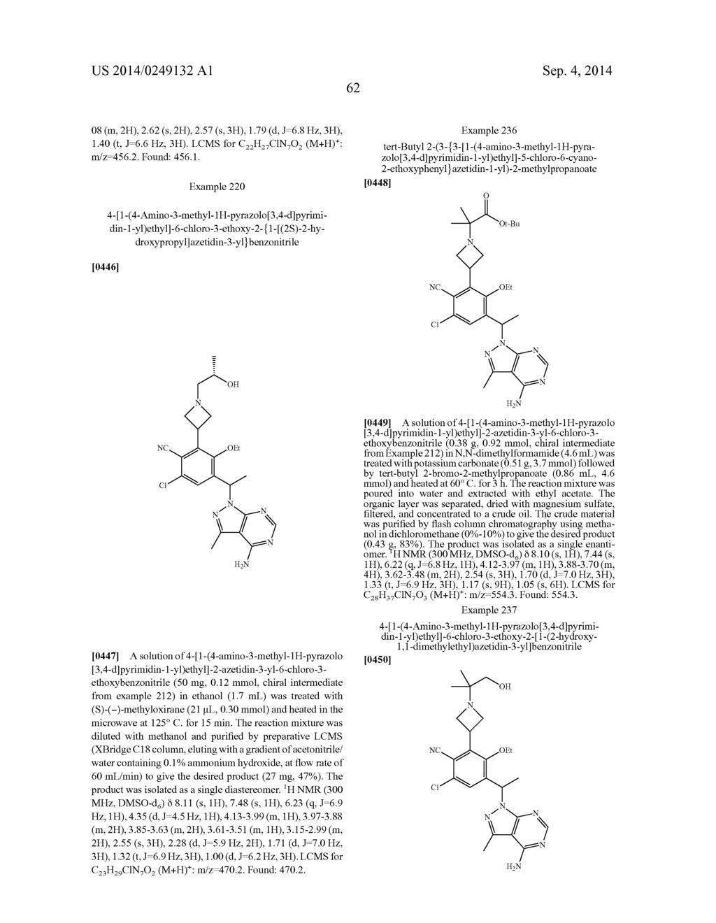 USE OF PYRAZOLOPYRIMIDINE DERIVATIVES FOR THE TREATMENT OF PI3K-DELTA     RELATED DISORDERS - diagram, schematic, and image 65