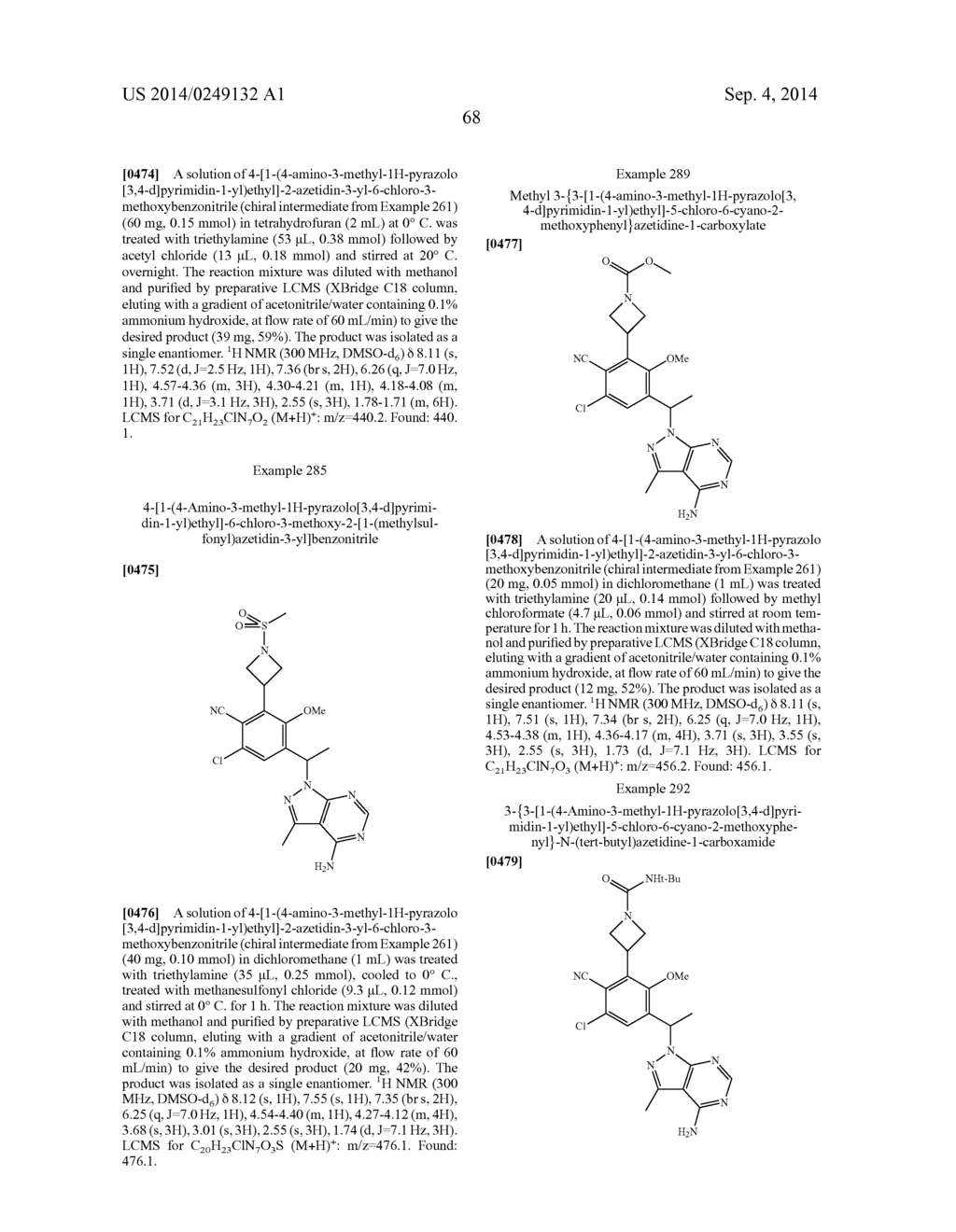USE OF PYRAZOLOPYRIMIDINE DERIVATIVES FOR THE TREATMENT OF PI3K-DELTA     RELATED DISORDERS - diagram, schematic, and image 71