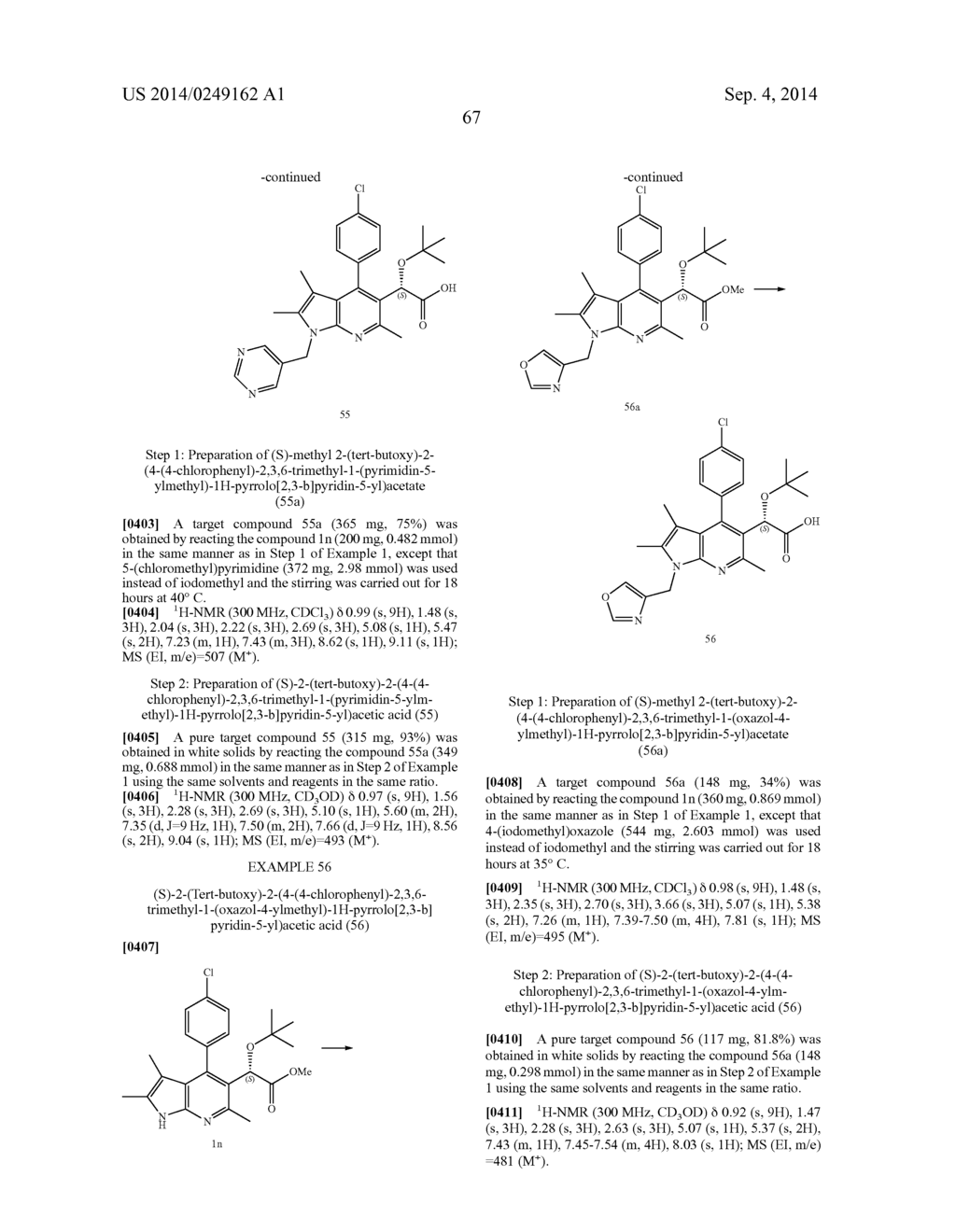 NOVEL ANTIVIRAL PYRROLOPYRIDINE DERIVATIVES AND METHOD FOR PREPARING THE     SAME - diagram, schematic, and image 68