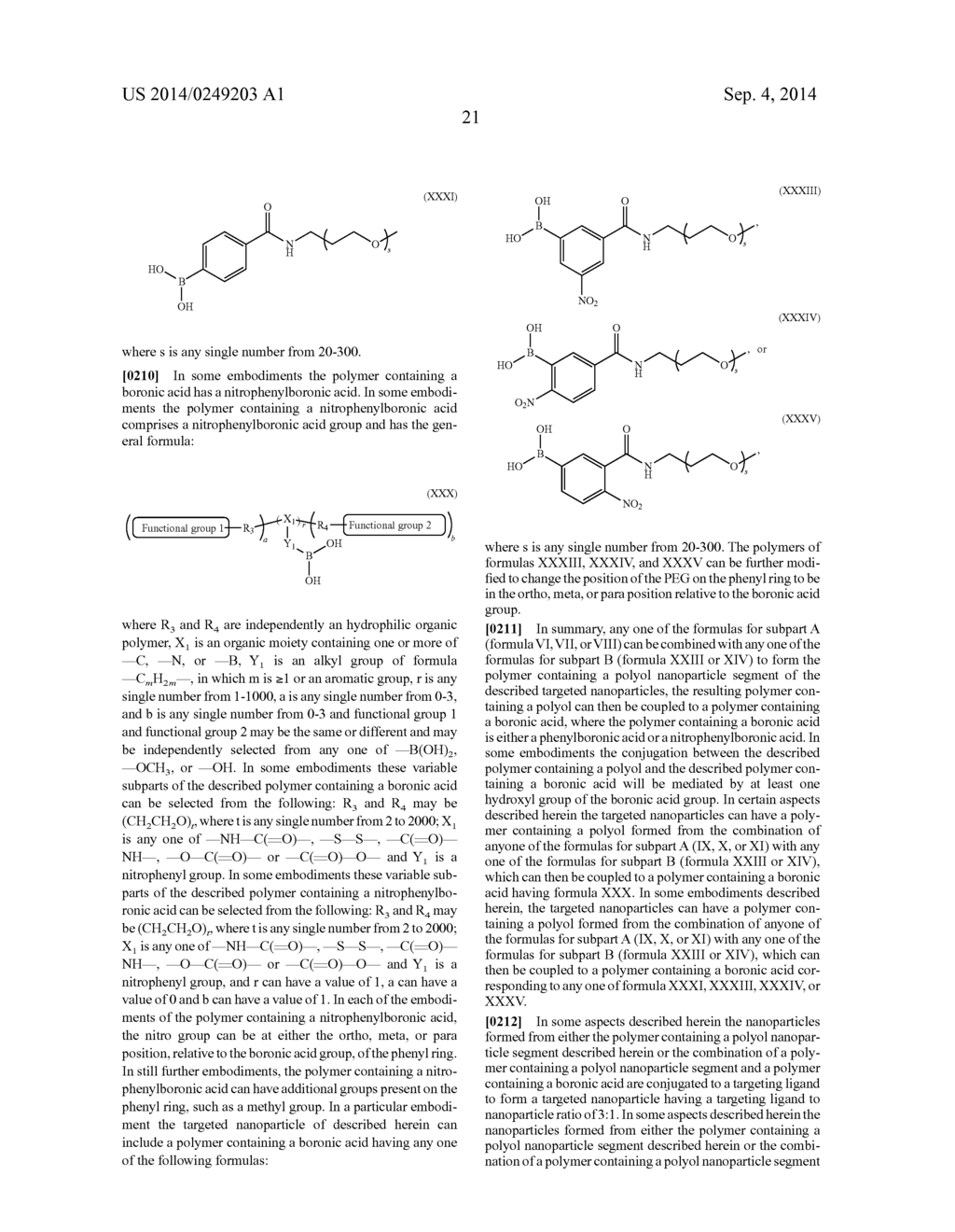 NANOPARTICLES STABILIZED WITH NITROPHENYLBORONIC ACID COMPOSITIONS - diagram, schematic, and image 47