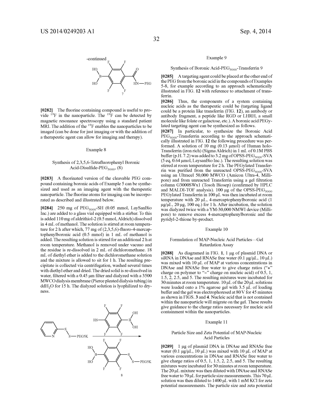 NANOPARTICLES STABILIZED WITH NITROPHENYLBORONIC ACID COMPOSITIONS - diagram, schematic, and image 58