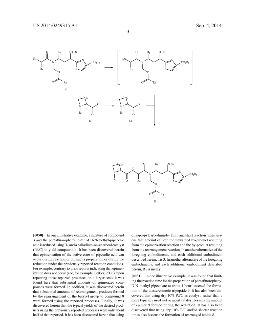 PROCESSES FOR PREPARING TUBULYSINS - diagram, schematic, and image 10