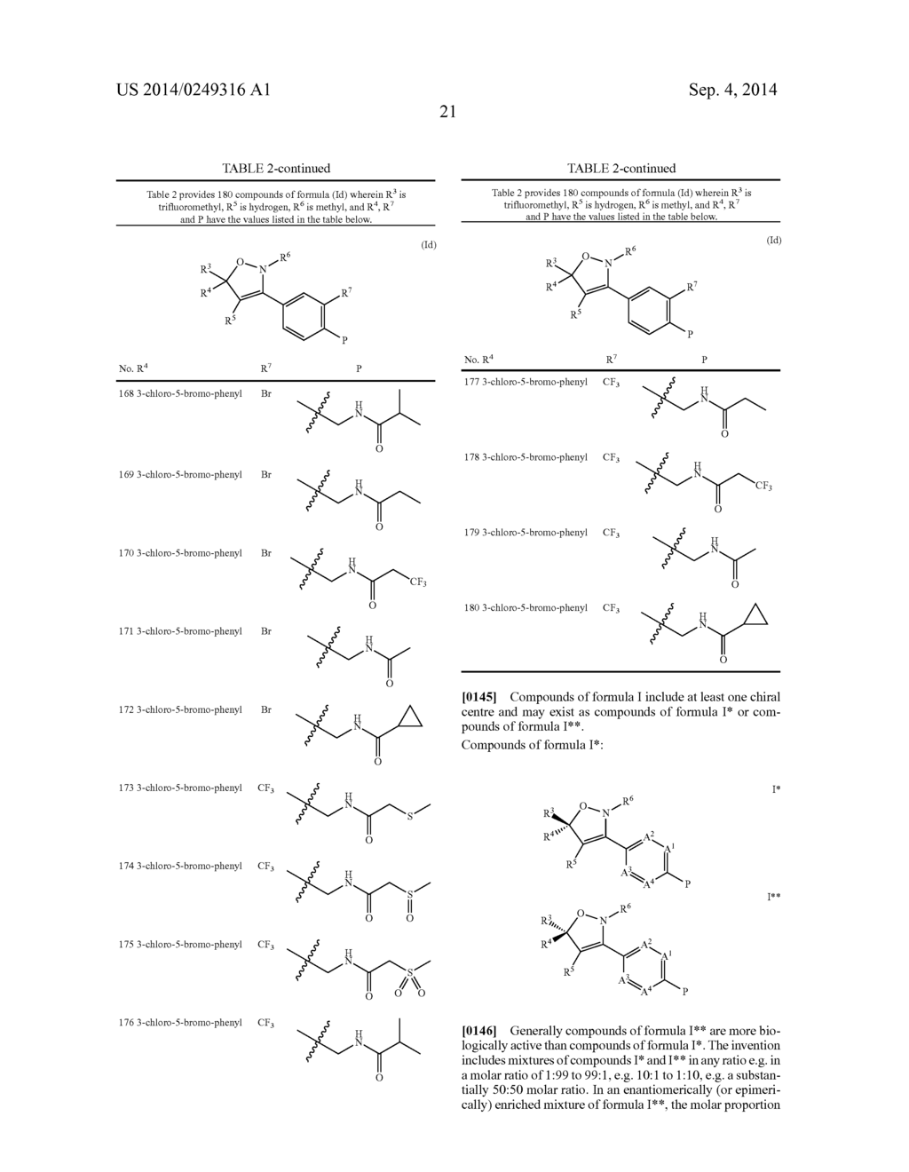 ISOXAZOLINE DERIVATIVES AS INSECTICIDES - diagram, schematic, and image 22