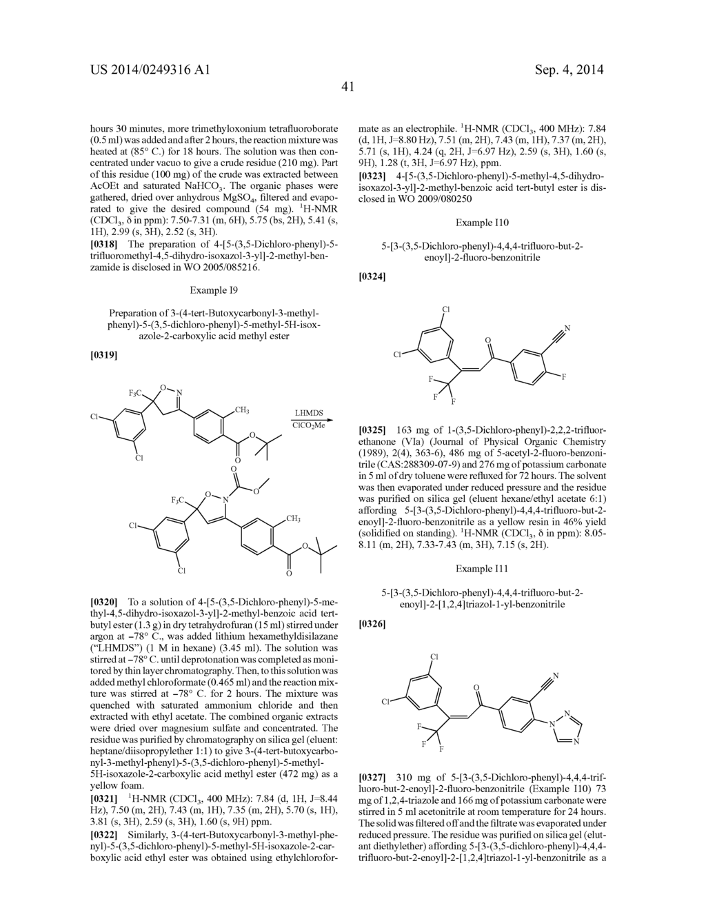 ISOXAZOLINE DERIVATIVES AS INSECTICIDES - diagram, schematic, and image 42