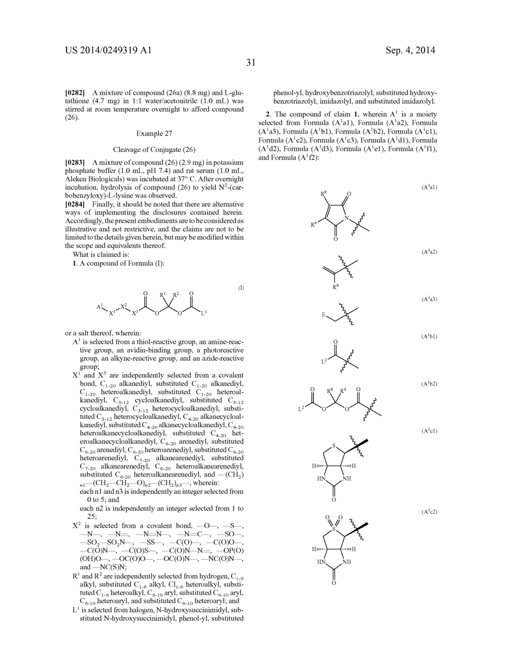 CHEMICAL CROSSLINKERS AND COMPOSITIONS THEREOF - diagram, schematic, and image 32