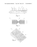 ABSORBENT ARTICLE WITH BONDED WEB MATERIAL diagram and image