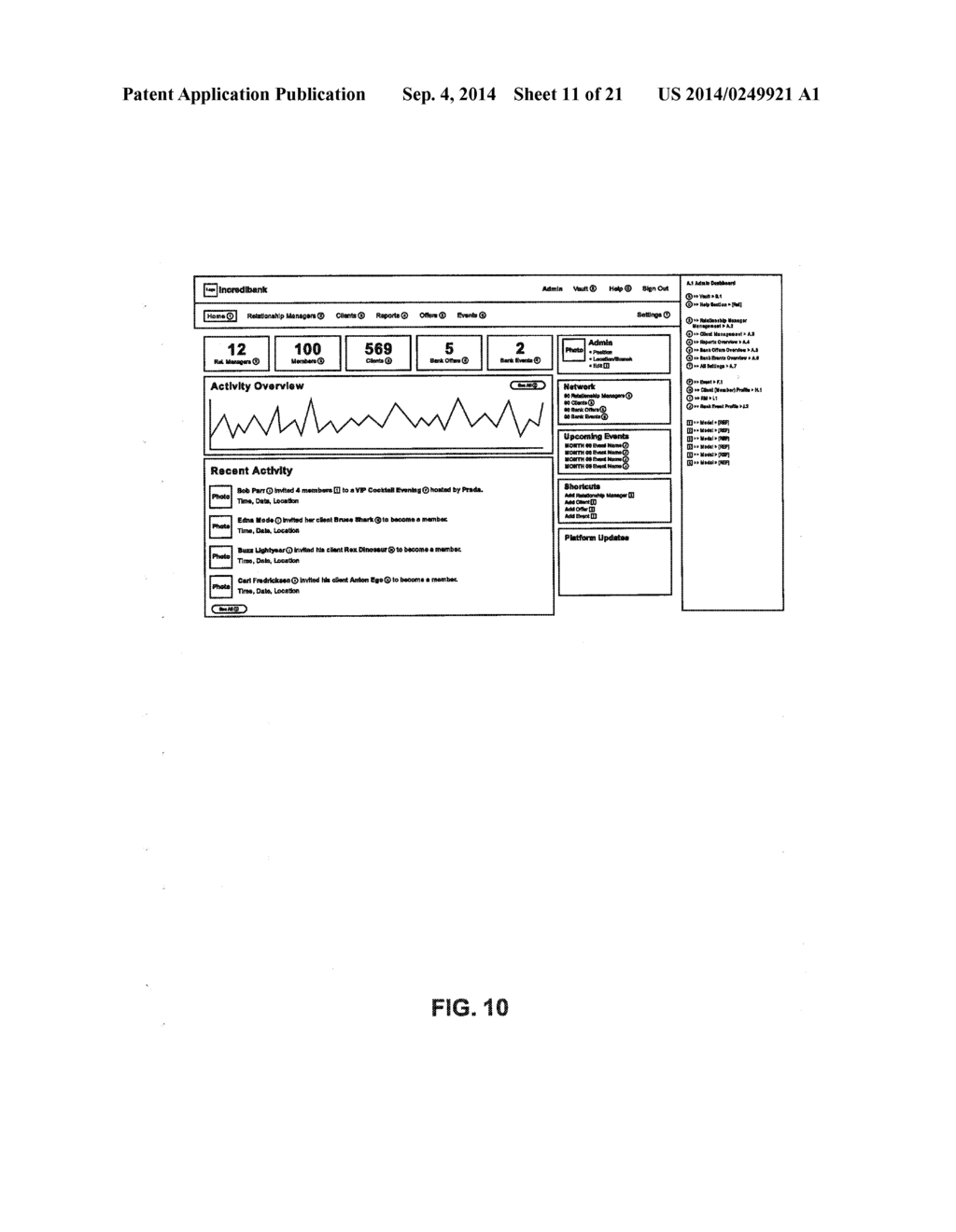 System and Method for Dynamic Client Relationship Management (CRM) and     Intelligent Client Engagement - diagram, schematic, and image 12