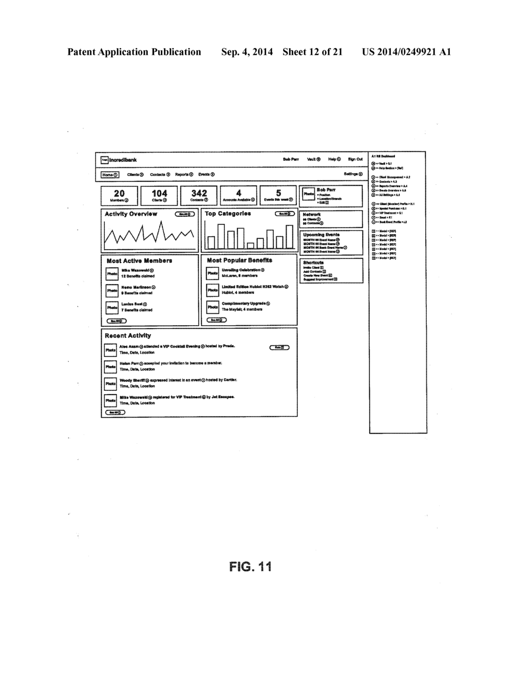 System and Method for Dynamic Client Relationship Management (CRM) and     Intelligent Client Engagement - diagram, schematic, and image 13