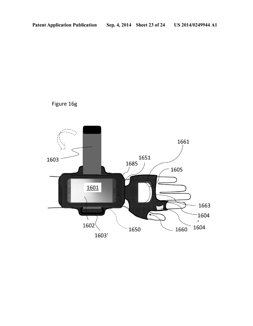 WEARABLE MOBILE SCANNER SYSTEM WITH MOBILE TABLET HAVING A MOBILE POS AND     ENTERPRISE RESOURCE PLANNING APPLICATION FOR POS CUSTOMER ORDER     FULFILLMENT AND IN STORE INVENTORY MANAGEMENT FOR RETAIL ESTABLISHMENT - diagram, schematic, and image 24