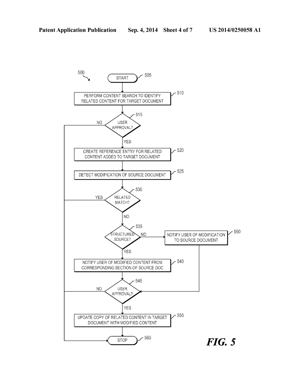 SMART CONTENT FEEDS FOR DOCUMENT COLLABORATION - diagram, schematic, and image 05