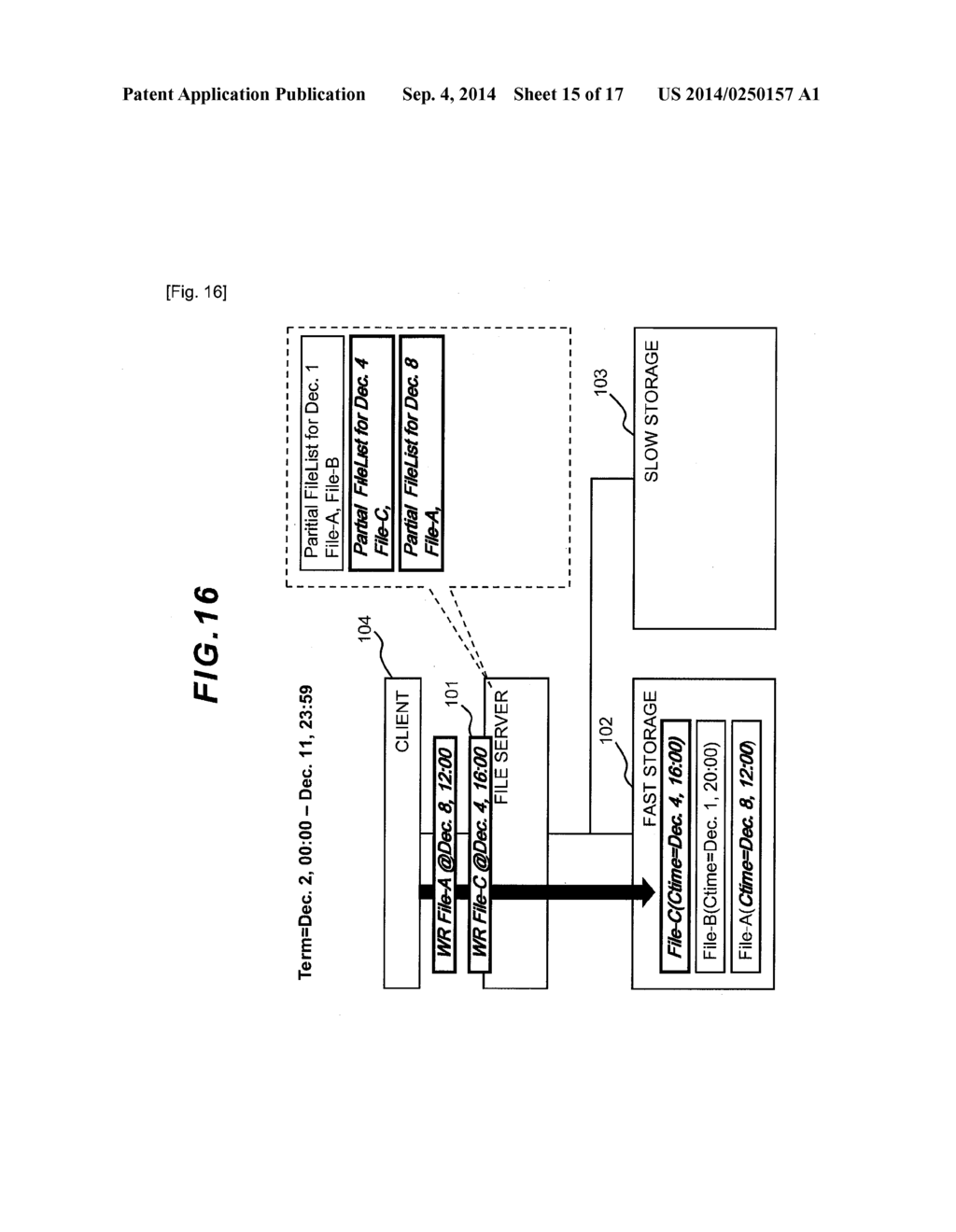 FILE LEVEL HIERARCHICAL STORAGE MANAGEMENT SYSTEM, METHOD, AND APPARATUS - diagram, schematic, and image 16