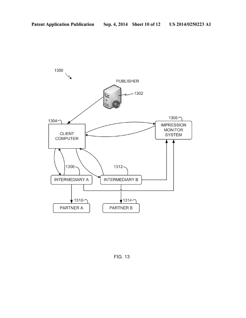 METHODS AND APPARATUS TO DETERMINE IMPRESSIONS USING DISTRIBUTED     DEMOGRAPHIC INFORMATION - diagram, schematic, and image 11