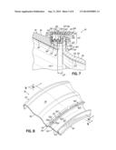 DEVICE AND METHOD FOR PREVENTING LEAKAGE OF AIR BETWEEN MULTIPLE TURBINE     COMPONENTS diagram and image