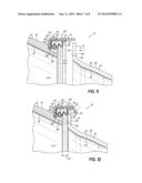 DEVICE AND METHOD FOR PREVENTING LEAKAGE OF AIR BETWEEN MULTIPLE TURBINE     COMPONENTS diagram and image