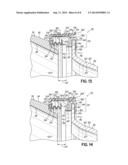 DEVICE AND METHOD FOR PREVENTING LEAKAGE OF AIR BETWEEN MULTIPLE TURBINE     COMPONENTS diagram and image