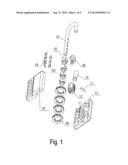 KEY CODED LOCK diagram and image