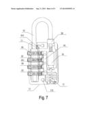 KEY CODED LOCK diagram and image