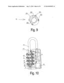 KEY CODED LOCK diagram and image