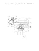 TEST FACILITY FOR A VEHICLE EQUIPPED WITH AT LEAST ONE VEHICLE TIRE diagram and image