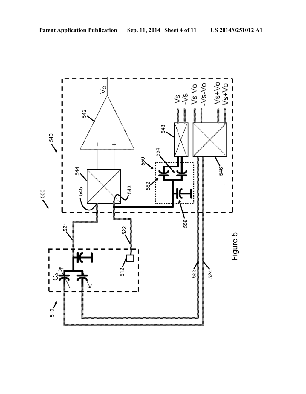 PSEUDO-DIFFERENTIAL ACCELEROMETER WITH HIGH ELECTROMAGNETIC INTERFERENCE     REJECTION - diagram, schematic, and image 05