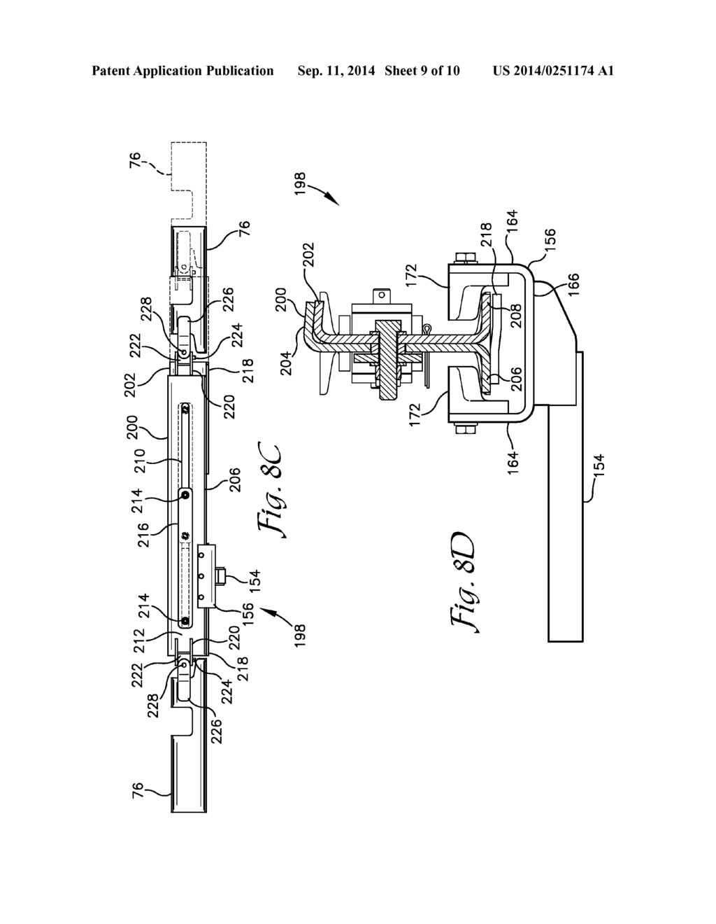 SYSTEM FOR GUIDING RAILS ON A RAIL TRAIN - diagram, schematic, and image 10