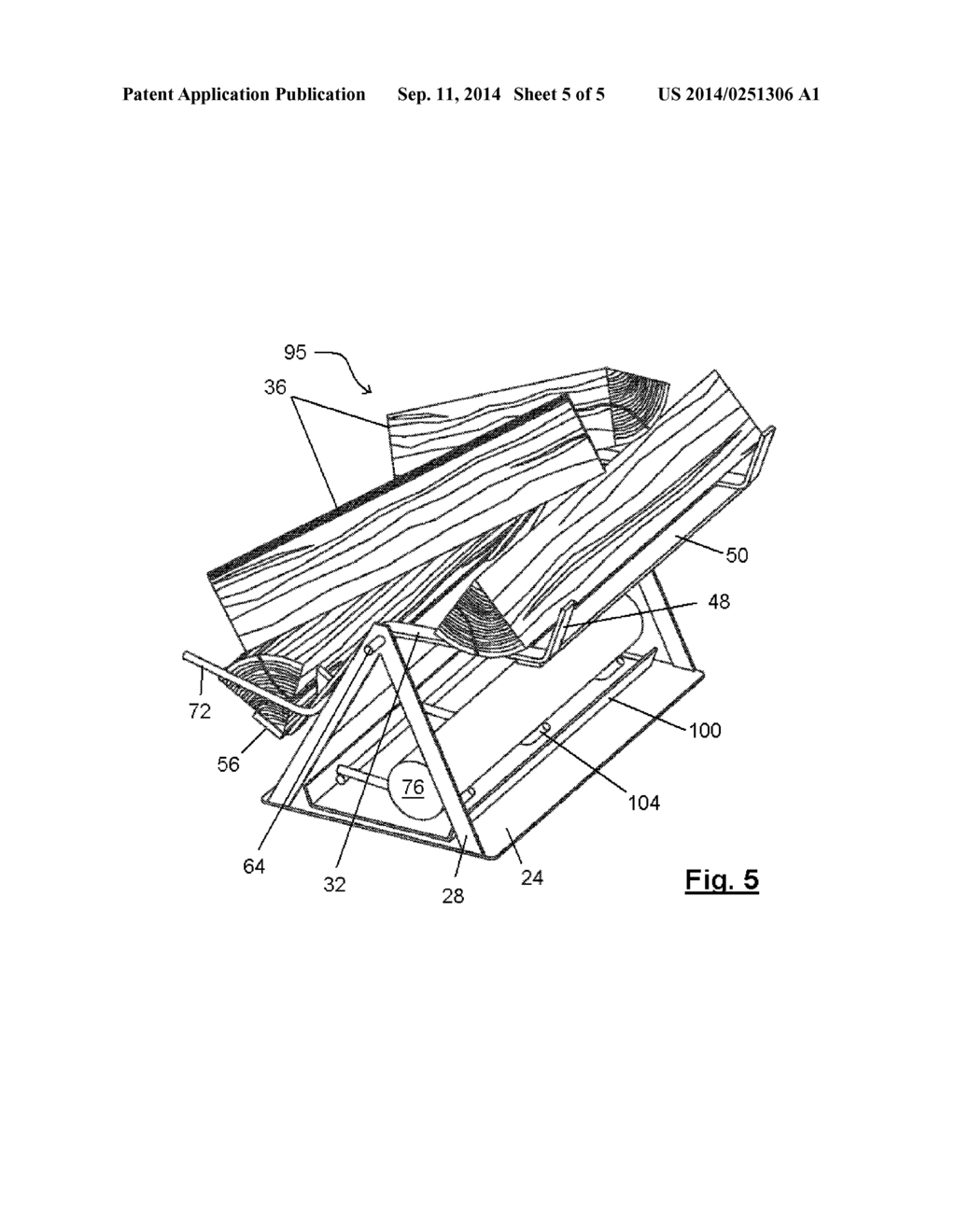 Fireplace Grate For Firelogs - diagram, schematic, and image 06