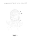 Hairpiece Having Dual Parting Areas diagram and image