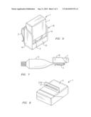 DENTAL FLOSS DISPENSER WITH CLIP diagram and image