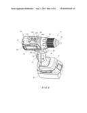 POWER TOOL ASSEMBLY, POWER TOOL, AND AUXILIARY HANDLE MEMBER diagram and image