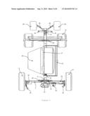 VEHICLE FOR THE TRANSPORT OF CONSTRUCTION MATERIALS IN HARD TO REACH AREAS diagram and image