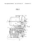 MUFFLER EQUIPPED WITH CATALYTIC CONVERTER diagram and image