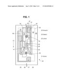 ELECTRODE LAYOUT FOR BLOOD TEST SENSOR STRIP diagram and image