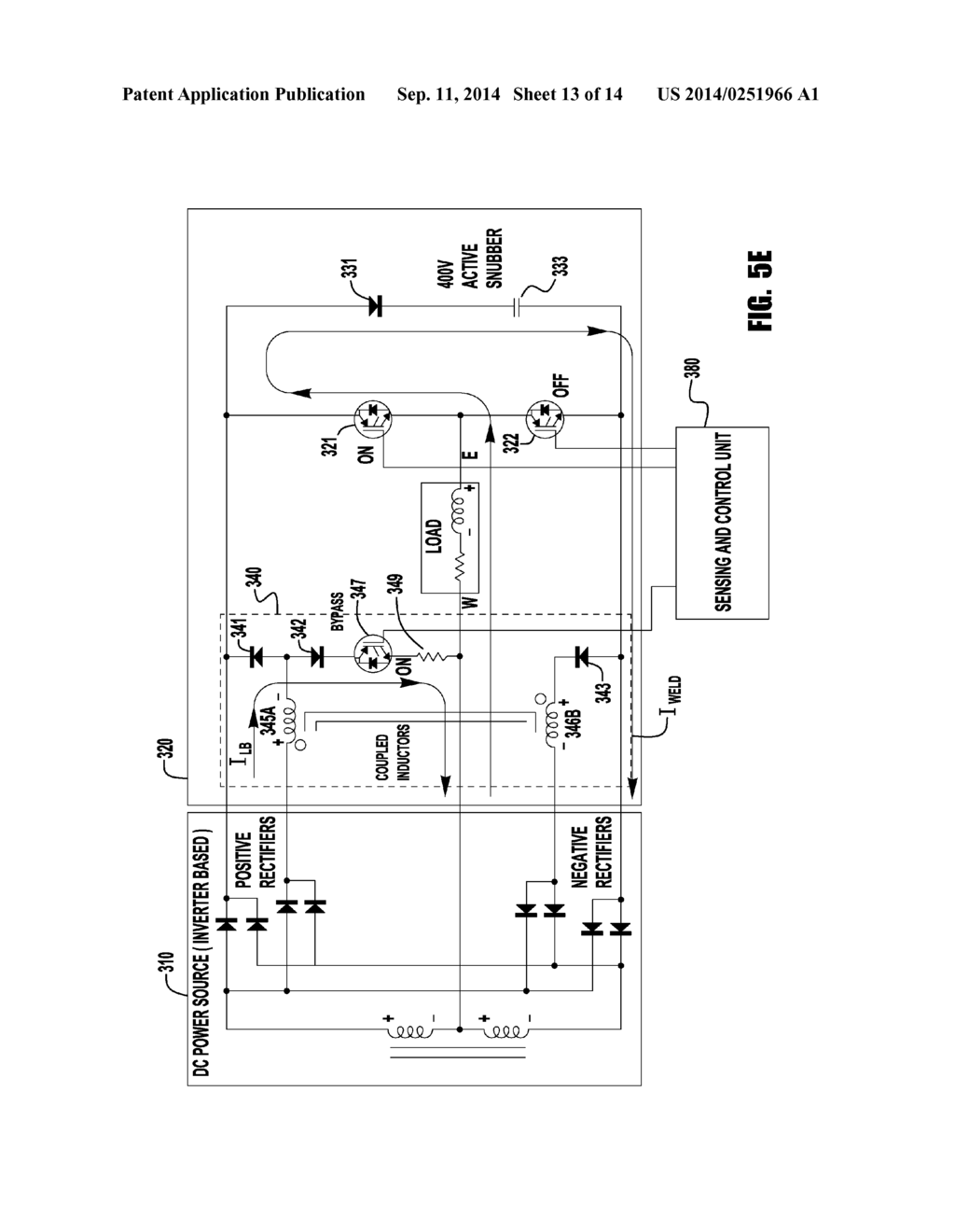 INDUCTIVE DISCHARGE ARC RE-IGNITION AND STABILIZING CIRCUIT - diagram, schematic, and image 14