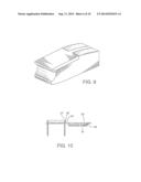 RESEALABLE MOISTURE TIGHT CONTAINER ASSEMBLY FOR STRIPS AND THE LIKE     HAVING A LIP SNAP SEAL diagram and image