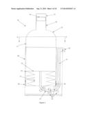 RESEALABLE DECANTER WITH EVACUATION SYSTEM diagram and image