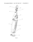 RESEALABLE DECANTER WITH EVACUATION SYSTEM diagram and image