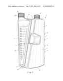 MEASURING AND DISPENSING CONTAINER diagram and image