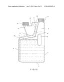 MEASURING AND DISPENSING CONTAINER diagram and image