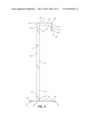 DISPLAY SYSTEM WITH SUSPENDED MERCHANDISE SUPPORT diagram and image